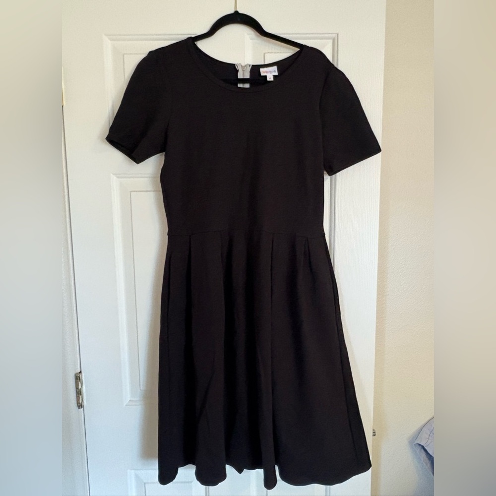 LuLaRoe Black Amelia Dress